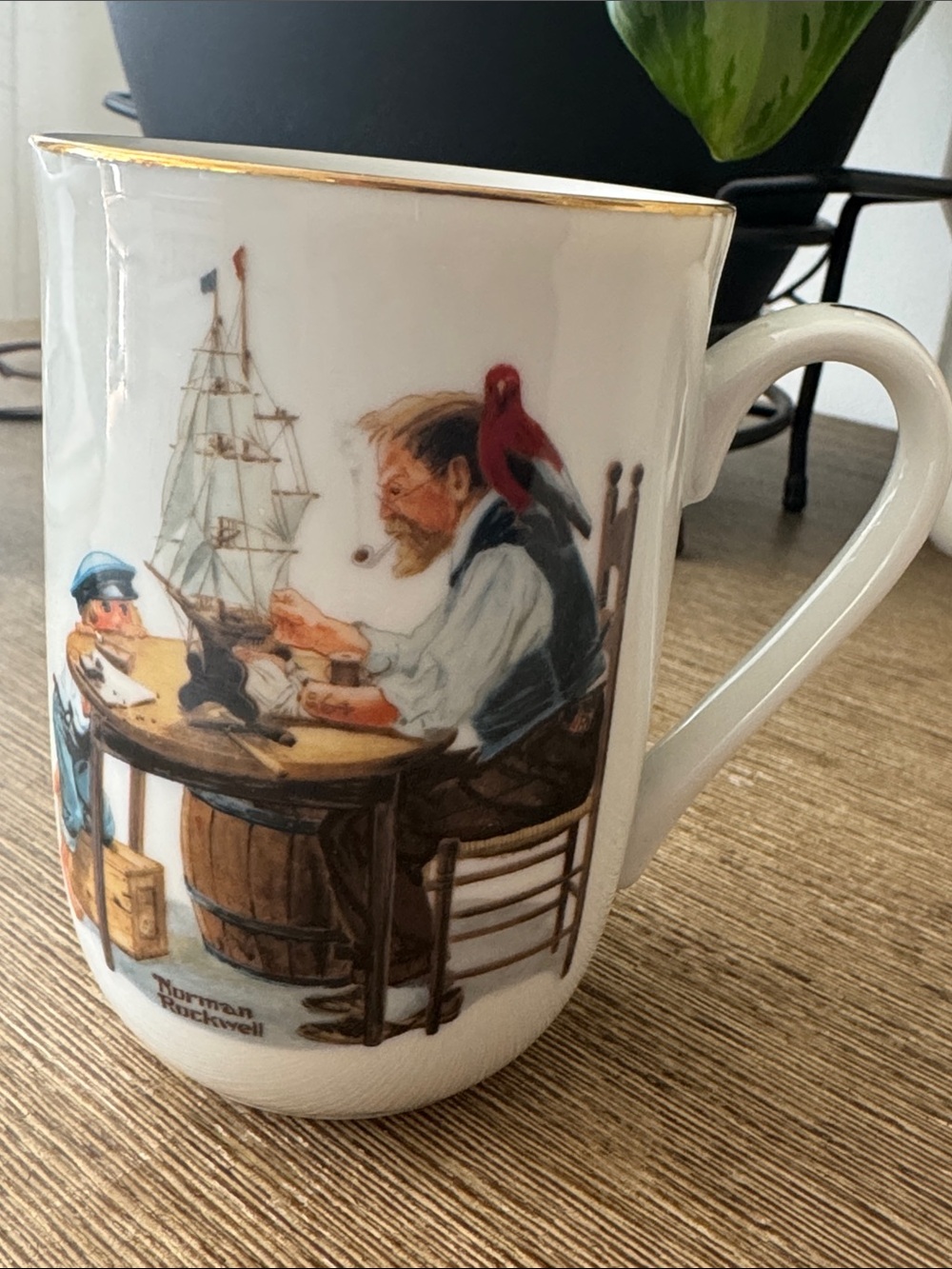 Norman Rockwell “For a Good Boy” Collectors Mug